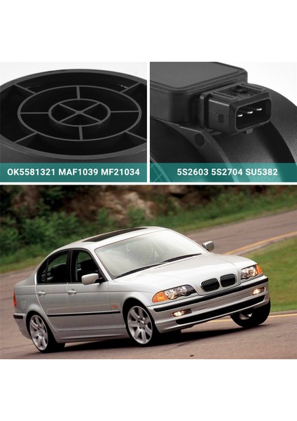 For-Bmw 99-06 323 325 328 E46 3 Serisi 325I 5WK9605 Kütle Hava Akış Sensörü Ölçer (Yurt Dışından) fırsatları