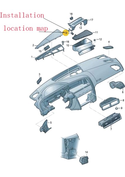 Audi A8 A8 Q3 Q5 Vw Passat Için Hava Kalitesi Sensörü Hava Nem Sensörü B8 Arteon Touareg Id3 Id4 4H0907658B/C/D (Yurt Dışından) modelleri