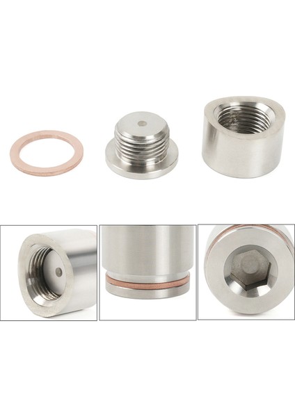 Oksijen Sensör Somun Kaynak Bung Fiş M18X1.5 O2 Sensör Adaptör Somun Bung Paslanmaz Çelik Dışbükey Port (Yurt Dışından) fiyatları
