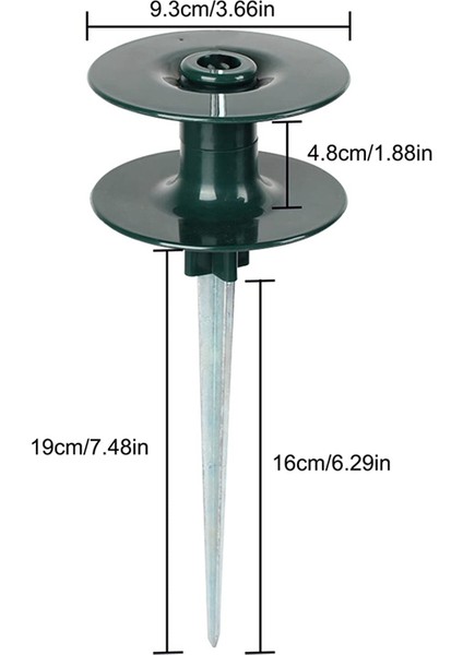 4 Paket Bahçe Hortum Kılavuzu Çiviler, Hortum Kılavuzu Zinc Spike Bahçe Hortum Kılavuzu Metal Başak Su Hortumları Başak (Yurt Dışından) modelleri