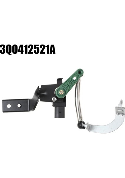 1paır Far Seviye Sensörü 5Q0412522C 5Q0412521C Audi Koltuğu Skoda Vw Passat 2015-2018 Süspansiyon Vücut Yükseklik Sensörü (Yurt Dışından)
