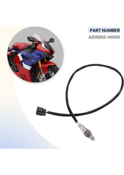 AZD5002-HG013 Honda CBR1000RR-R Fireblade Sp 2020-2024 Arka Egzersiz Lambda Oksijen Sensörü AZD5002HG013 (Yurt Dışından) fiyatları