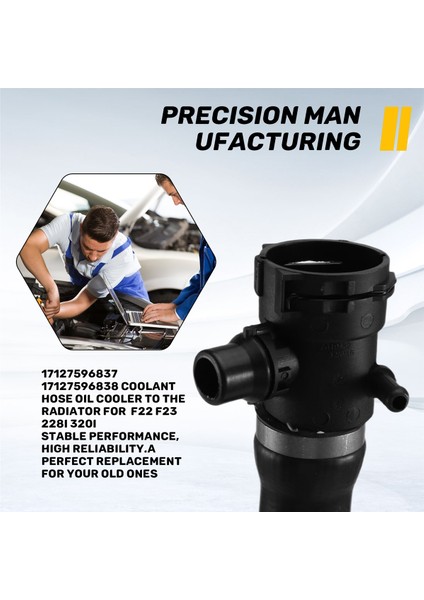 17127596837 17127596838 Bmw F22 F23 228I 320I Için Radyatöre Soğutucu Hortum Yağı Soğutucu (Yurt Dışından) indirimleri