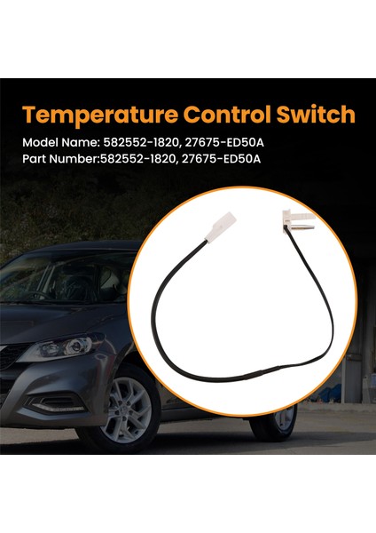 27675-ED50A Nissan Tiida Livina Sylphy Sıcaklık Kontrol Anahtarı Termal Sensör 582552-1820 Veya 27675-ED50A (Yurt Dışından) indirimleri
