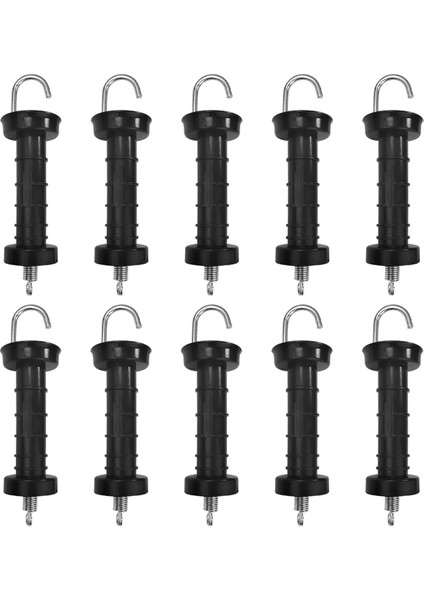 Elektrikli Çit Için 10 Adet Kapı Kolu Yalıtımlı Yay Gerilimi (Yurt Dışından)