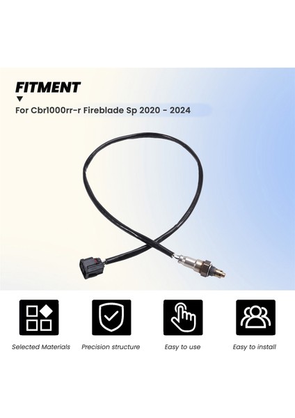 AZD5002-HG013 Honda CBR1000RR-R Fireblade Sp 2020-2024 Arka Egzersiz Lambda Oksijen Sensörü AZD5002HG013 (Yurt Dışından) fırsatları