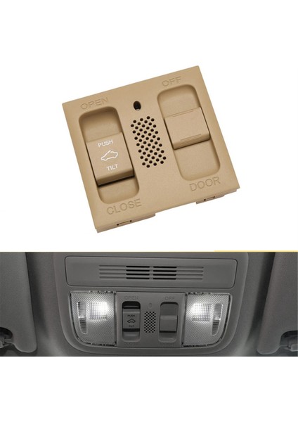 Araba Çatı Sunroof Haritası Işık Anahtarı Assy 35830-TA0-A01ZB Honda Accord Civic Acura Tsx Tepe Anahtarı 35830-A01 (Yurt Dışından) fiyatları