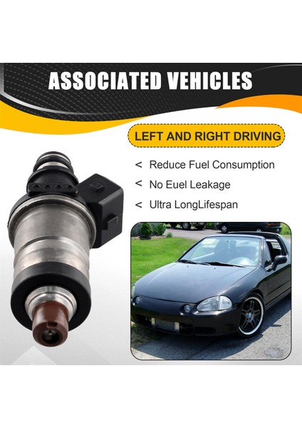 4pcs 06164-P06-A01 Honda Civic Del Sol 1.5l 1.6l Integra 1.7l 1.8l (Yurt Dışından) fırsatları