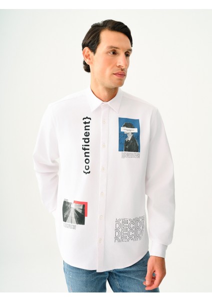 Regular Fit Erkek Gömlek U.kol