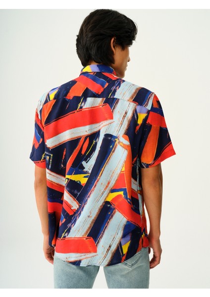 Relax Fit Erkek Gömlek K.kol