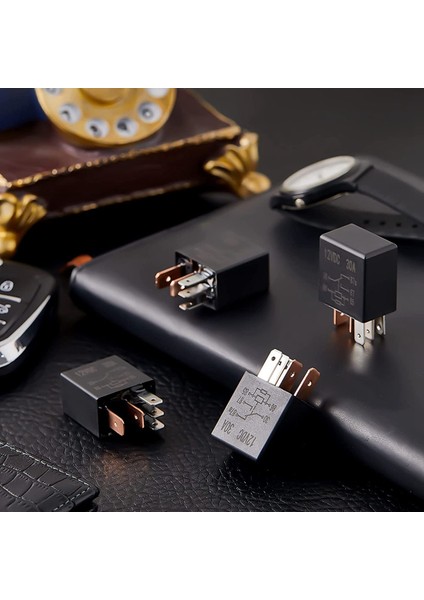 5 Pin 12V 30A Röle Otomotiv Röle Başlangıç ​​röle Araç Araç Motor Motor Aksesuarları Için Ağır Dermi Rölesi (4 Parça) (Yurt Dışından) fiyatları