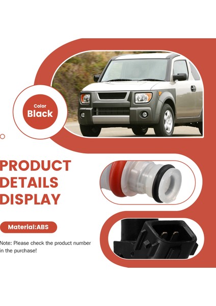 4pcs 16450-RAA-A01 Honda Elemanı Için Yeni Yakıt Enjektörü Nozul Cr-V 2.4l Rsx Taban 2.0l (Yurt Dışından) fırsatları