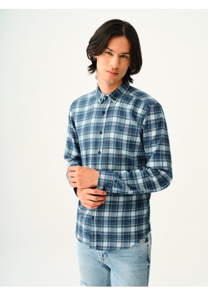 Regular Fit Erkek Gömlek U.kol