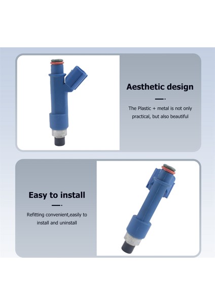 4pcs/lot 23250-21040 23209-21040 Toyota Yaris 2006-2014 Corolla 2000-2015 Için Araba Yakıt Enjektörü (Yurt Dışından) modelleri