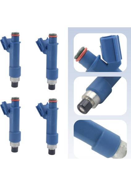 4pcs/lot 23250-21040 23209-21040 Toyota Yaris 2006-2014 Corolla 2000-2015 Için Araba Yakıt Enjektörü (Yurt Dışından) indirimleri
