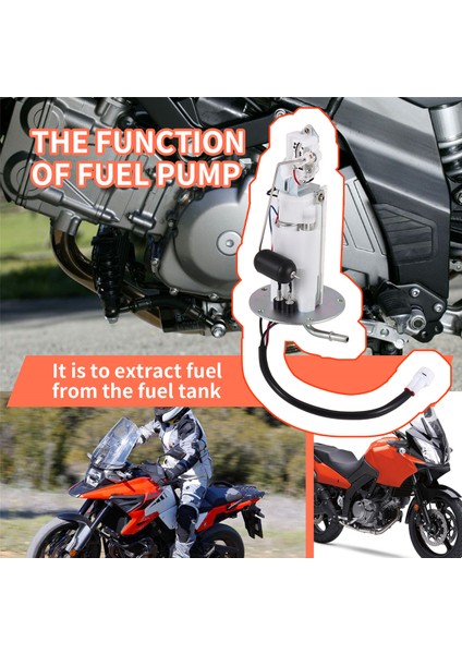Suzuki Dl 650 Vstorm Için Yakıt Pompası Montajı 15100-27G00 UC-T35SU52 UC-T35 15100-1100 15100-18H00 2007-2011 (Yurt Dışından) indirimleri