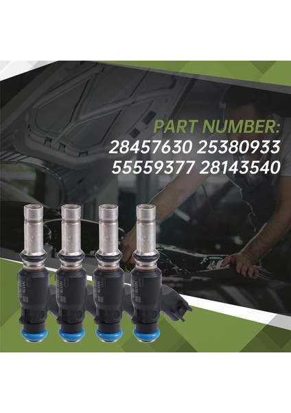 4pcs Yakıt Enjektör Chevrolet Için Uyum Cruze Hyundai Accent Aveo Aveo5 1.6 1.5l 28457630 25380933 55559377 28143540 (Yurt Dışından) fırsatları