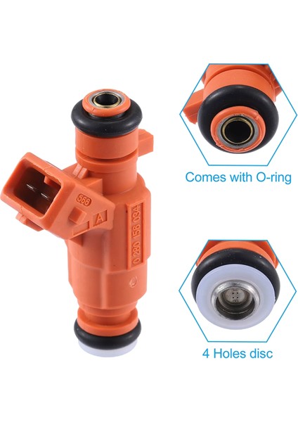 1pcs 0280156034 1984E9 Peugeot Için Yakıt Enjektör 206 307 Citroen Berlingo C2 C3 Xsara 1.6l (Yurt Dışından) indirimleri