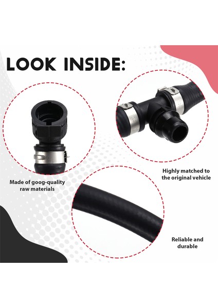 Bmw X7 Için Araba Soğutucu Hortumu 64219398803 (Yurt Dışından) indirimleri