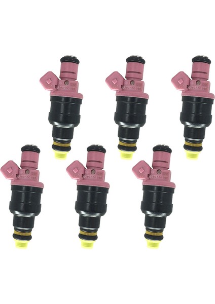 1999 Için 6 Adet Yakıt Enjektörleri Dodge Truck Ram 1500 Kamyon Dakota 3.9l 0280150998 (Yurt Dışından)