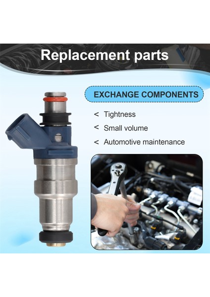 4pcs 23250-75040 Toyota Tacoma Için Yeni Yakıt Enjektör Nozul 2.4l 1995-2000 (Yurt Dışından) indirimleri