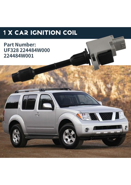 Ateşleme Bobini UF328 224484W000 224484W001 Nissan Pathfinder Için 3.5l-V6 Infiniti Qx4 3.3l (Yurt Dışından) fırsatları