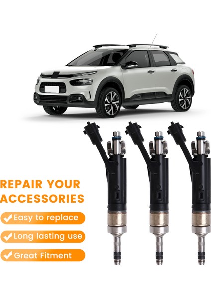 Araba Yakıt Enjektörleri 9810335380 Citroen C3 C4 Ds3 Ds4 Ds4 Ds Peugeot 2008 3008 5008 1.2 Thp (Yurt Dışından) fırsatları