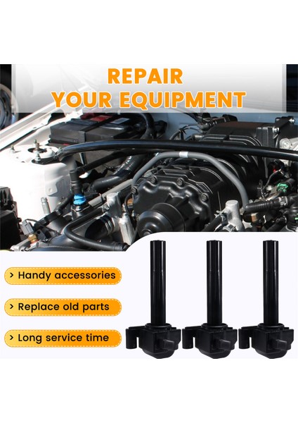 3pcs Toyota Için Ateşleme Bobini Avalon Camry Sienna Soara 3.0l 1996-2003 9091902215 UF155 (Yurt Dışından) indirimleri