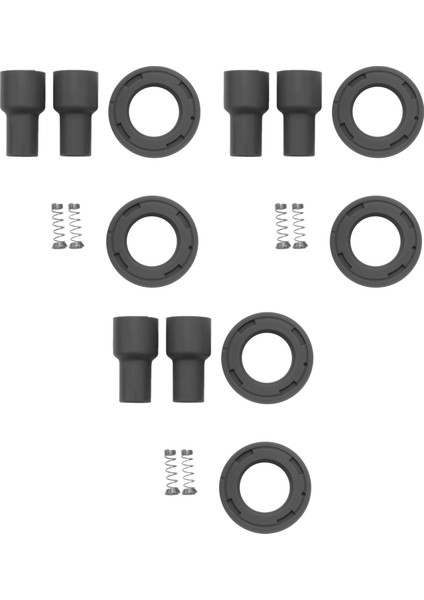 Bujiler Kapak Konnektörü Ateşleme Bobinleri Fiş Tap Kapağı Kauçuk 90919-11009 90919 11009 Toyota Yarıs Vıos Camry (Yurt Dışından)