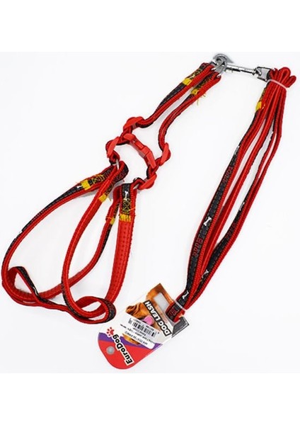 Köpek Uzatma + Göğüs Tasması Kırmızı 120CM fiyatları