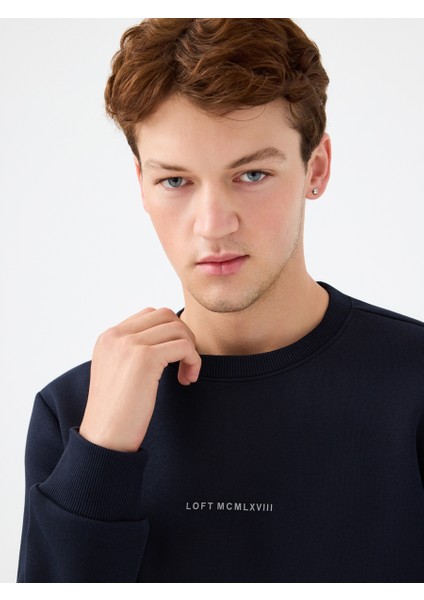 Regular Fit Erkek Sweatshirt