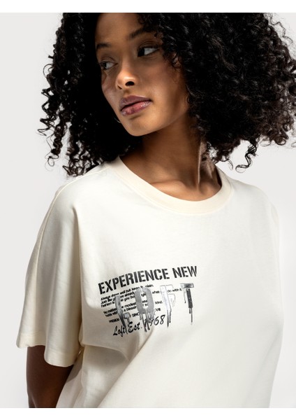 Loose Fit Kadın Tshirt K.kol