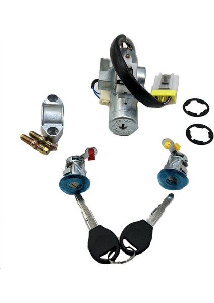 Araba Kapısı Kilit Silindir Ateşleme Anahtarı Anahtar Kitleri H0600-3J125 Nissan Altima Frontier Pathfinder Xterra H06000W000 (Yurt Dışından)