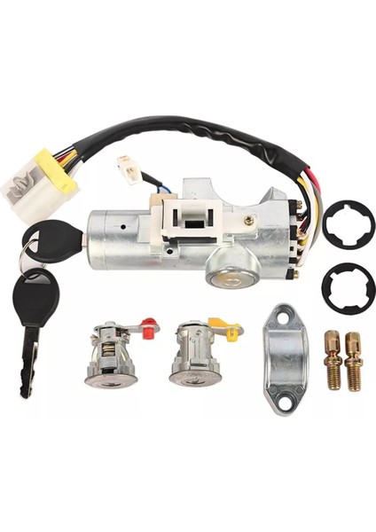 Araba Kapısı Kilit Silindir Ateşleme Anahtarı Anahtar Kitleri H0600-3J125 Nissan Altima Frontier Pathfinder Xterra H06000W000 (Yurt Dışından) fırsatları