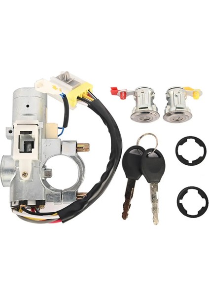 Araba Kapısı Kilit Silindir Ateşleme Anahtarı Anahtar Kitleri H0600-3J125 Nissan Altima Frontier Pathfinder Xterra H06000W000 (Yurt Dışından) indirimleri