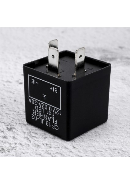 2pc 12V 3pin Araba Flaşör Rölesi CF13 Jl-02 Düzeltme LED Işık Dönüş Sinyali Göstergesi Hiper Flash (Yurt Dışından)