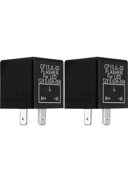 2pc 12V 3pin Araba Flaşör Rölesi CF13 Jl-02 Düzeltme LED Işık Dönüş Sinyali Göstergesi Hiper Flash (Yurt Dışından) modelleri