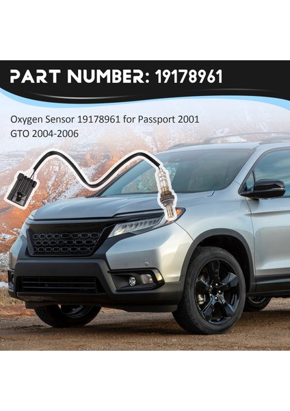 Oksijen Sensörü 19178961 Chevrolet Isüzu Trooper Rodeo Sport Axiom Honda Passport 2001 Pontiac Gto 2004-2006 (Yurt Dışından) fırsatları