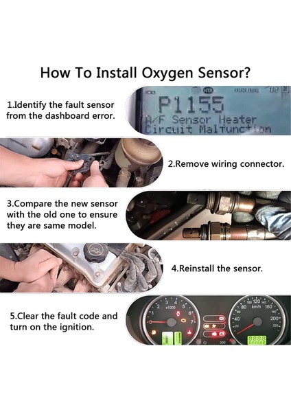 39210-03BB1 3921003BB1 Geri Lambda Prob Hyundai Kia Için O2 Sensörü Picanto Stonic Rio 1.2 2016-2020 (Yurt Dışından) fiyatları