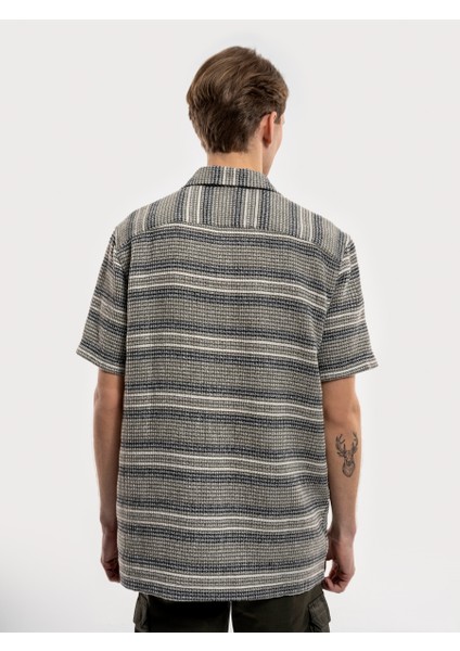Relax Fit Erkek Gömlek K.kol