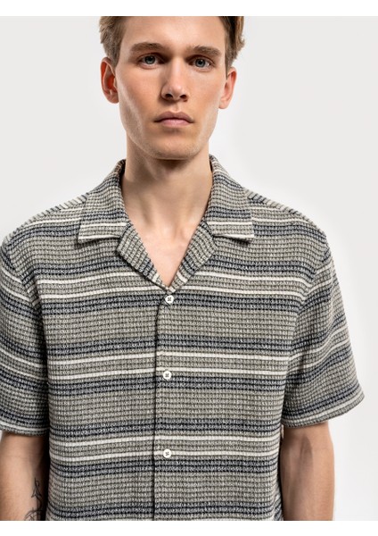 Relax Fit Erkek Gömlek K.kol