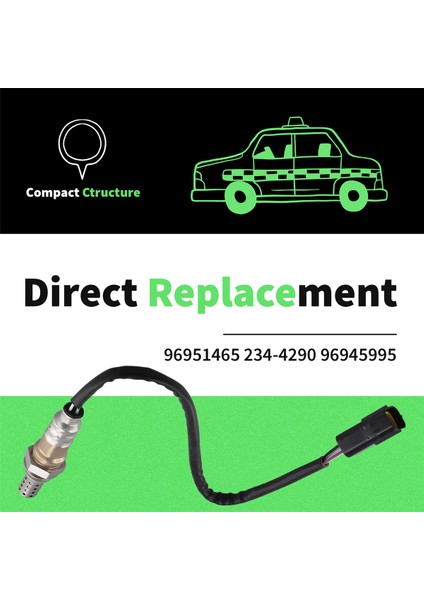 Yukarı Akım Lambda Probu O2 Chevrolet Aveo Aveo5 1.4l Pontıac G3 Dalgası Için Oksijen Sensörü 1.6l 09-2011 96951465 96945995 (Yurt Dışından) indirimleri