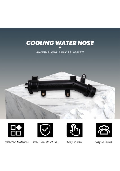 Motor Termostat Hortucu Mercedes-Benz Için Soğutma Su Hortumu W222 W167 W292 CLS450 E450 E53 2562033900 A2562033900 (Yurt Dışından) fırsatları