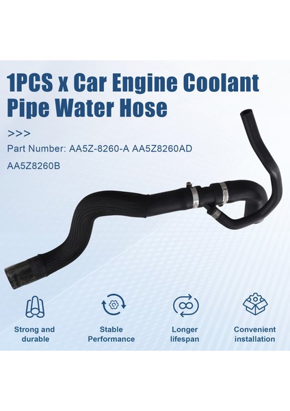 Motor Üst Hortum AA5Z-8260-AA5Z8260AD Ford Lincoln Mkt Taurus Polis Kenarlayıcı Radyatör Soğutucu Boru Su Hortumu (Yurt Dışından) indirimleri