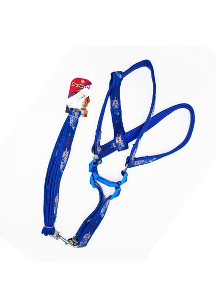 Köp.uztm+Göğüs Tasması 25MM 120CM Mavi