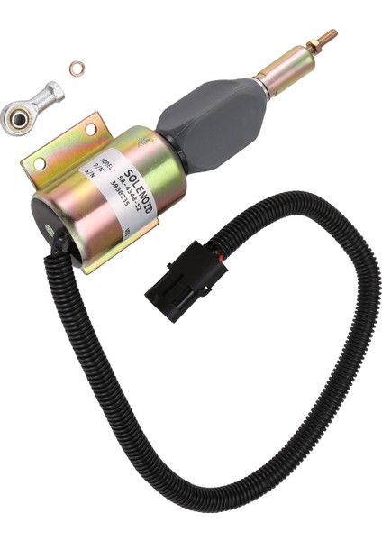 SA-4348-12 12V Stop Solenoid Valf Kapatma Cummins Için Solenoid 6c 8.3 4bt 6bt 6ct NT855 K19 K38 SA-4348 3930235 (Yurt Dışından)