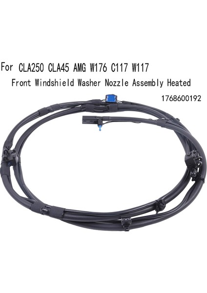 1768600192 Ön Cam Yıkayıcı Nozul Montajı Mercedes-Benz Için Isıtılmış CLA250 CLA45 Amg W176 C117 W117 1768601392 (Yurt Dışından) modelleri