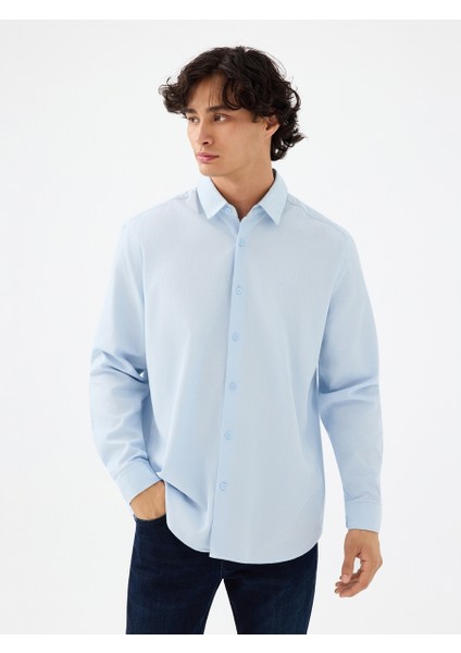 Regular Fit Erkek Gömlek U.kol