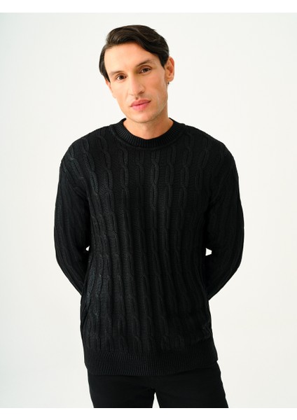 Loose Fit Erkek Kazak