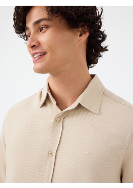 Regular Fit Erkek Gömlek U.kol